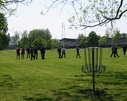 Disc golf brengt je in de natuur